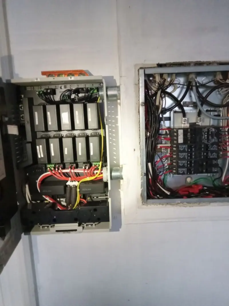 Electrical panel upgrade completed for Commercial Electrician Services in Sudbury
